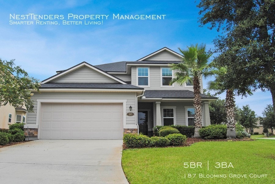 Front view of 187 Blooming Grove Court in Jacksonville, Florida